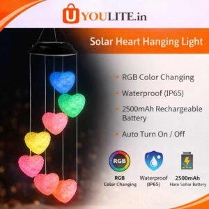 Solar Heart Hanging Y171