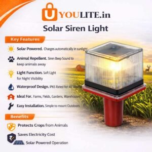 Solar Siren Light Y185