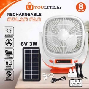 Solar Combo Fan+Bulb Y218
