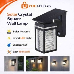 Crystal Square Wall Lamp Y216