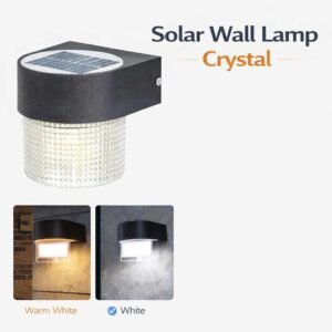 Solar Wall Lamp Crystal Y211