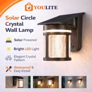 Circle Crystal Wall Lamp Y219