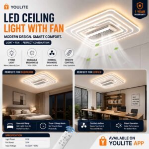 AirAura Square LED Ceiling Y245