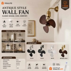 Wall + Ceiling Ancient Style Fan Y246