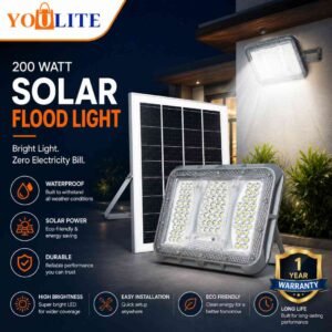 200w Solar Flood Light Lenso Y260